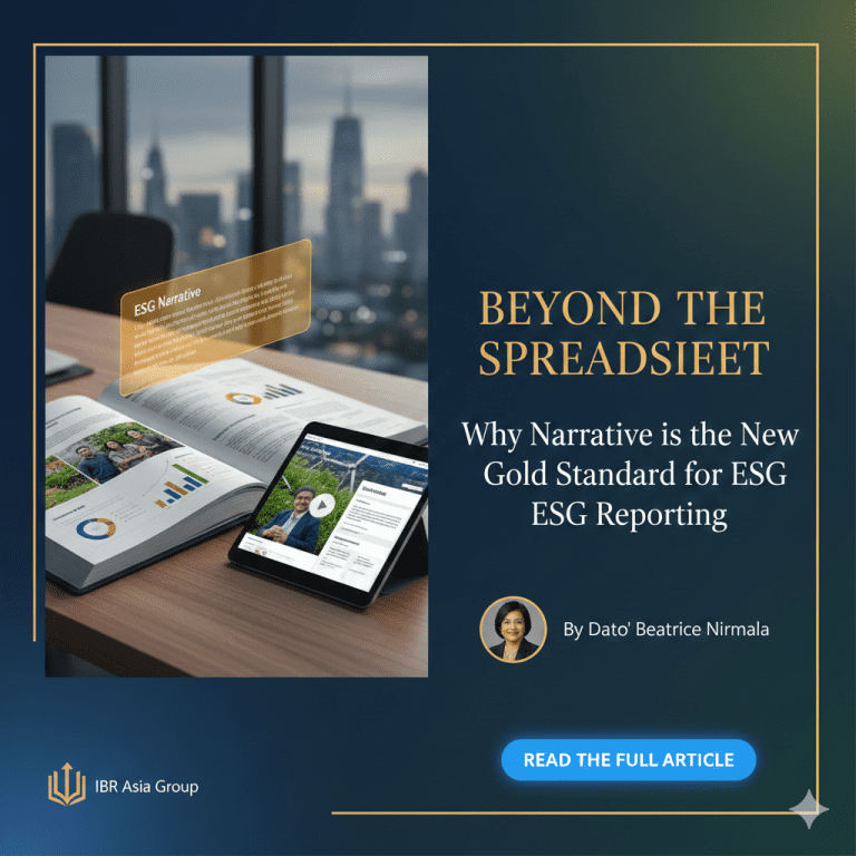 Beyond the Spreadsheet: Why Narrative is the New Gold Standard for ESG Reporting